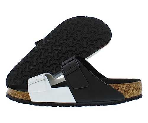 Unisex Arizona Black/White Birko-Flor Sandal 45 R EU