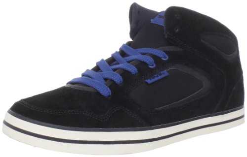 Crank Mid Trainers Men Black Schwarz (Blue Graphite 767) Size: