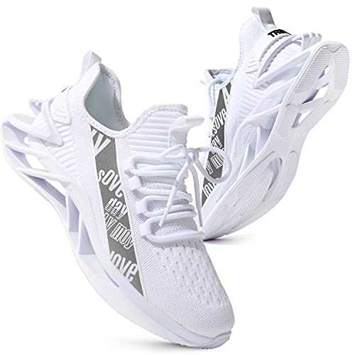 kokib Men's Running Sports Walking Shoes Mesh Lightweight Breathable Athletic Jogging Fashion Sneakers Sneakers Tennis Blade