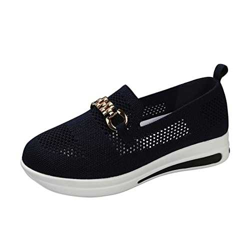 BMKKTOP Womens Sandals Mid Wedge Heel Glitter Buckle Strap Shoes Vintage Thick Sole Open Toe Dress Sandals Holiday Heels Sandals