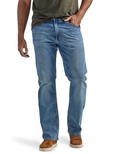 Wrangler Authentics Herren Relaxed Fit Boot Cut De Corte/Holgadon Jeans