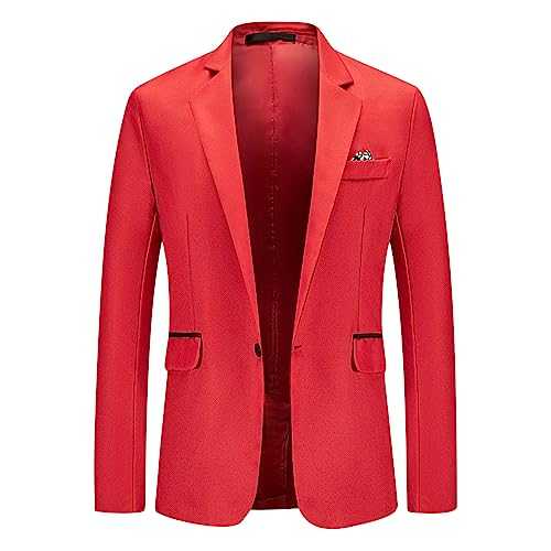 Jacket Men Blazer Jackets Sale Clearance Smart Casual Solid Casual Suit Jacket Single Breasted Slim Fit Suit Long Sleeve Casual Outwear & Jackets Office Work Sale Clearance