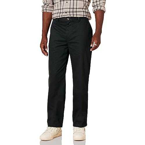 Amazon Essentials Men's Classic-Fit Wrinkle-Resistant Flat-Front Chino Trouser (Available in Big & Tall)