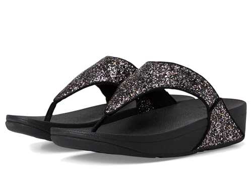 Women's Lulu Multi-Tonal Glitter Toe-Post Sandals