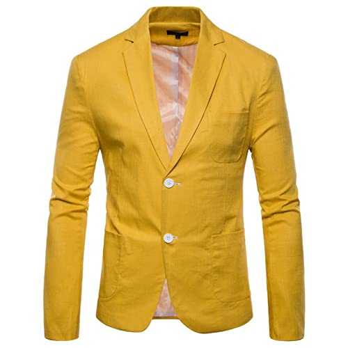 Men's Suits Casual Solid Slim Fit Lapel Suit Business Suit One Button Long Sleeve Jackets Business Party Blazer for Formal and Leisure Occasions