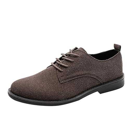 Mens Loafers Vintage Suede Oxford Shoes Monk Shoes Men Formal Shoes For Men Mens Leather Shoes Smart & Cosy Business Office Non Slip Mens Dress Shoes Mens Black Shoes Classic & Versatile