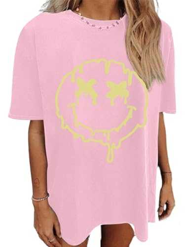 Avanova Women Tigers Graphic Oversized Tee Top Short Sleeve Loose Crewneck Summer T-Shirt