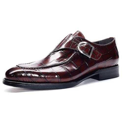 Mens Shoes Dress Leather Shoes, Leather Bit Loafer. Versatile Slip-On with Leather Lining and Comfort Insoles.