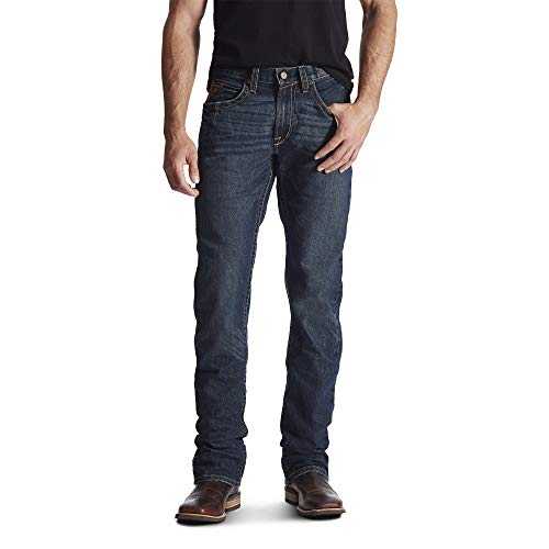 Ariat Men's Rebar M5 Durastretch Edge Straight Leg Jean, Ironside, 32W x 32L