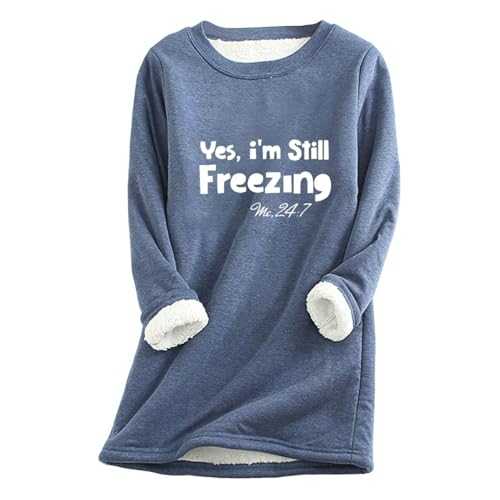 HAOLEI Fleece Lined Jumper Ladies UK Sale Clearance,Winter Warm Christmas Sweatshirt Ladies Vintage Argyle Print Plush Sweater Pullover Sweater Casual Thick Velvet Plaid Fleece Tops Plus Size 8-22