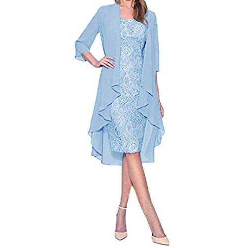 Women Dresses Promotion Sale Skirt Clearance,Women's Fashion Two Pieces Charming Solid Color Mother of The Bride Lace Dresses Casual Dreses Cocktail Dreses Evening Gowns Work Dreses