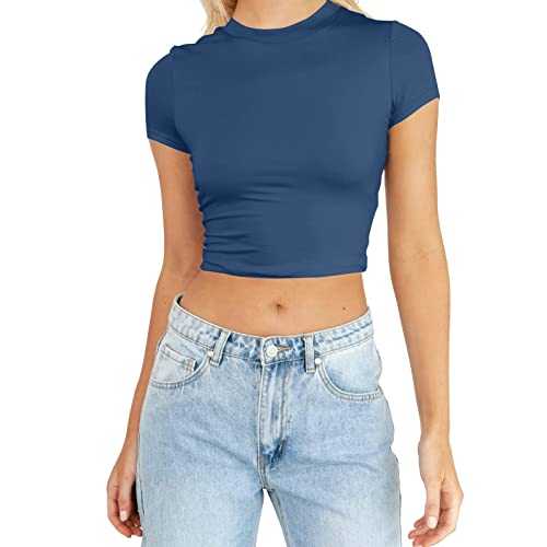 NQyIOS Womens Blouses Womens Short Sleeve Long Sleeve Square Neck T Shirts Tops Tees Top Women Summer Oversized Sweatshirt Women