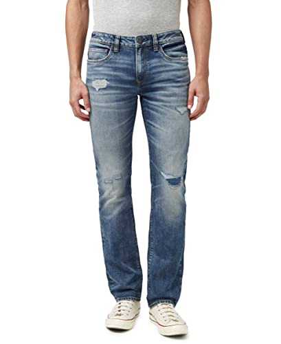 Buffalo David Bitton Men's Straight Six Fashion Jean