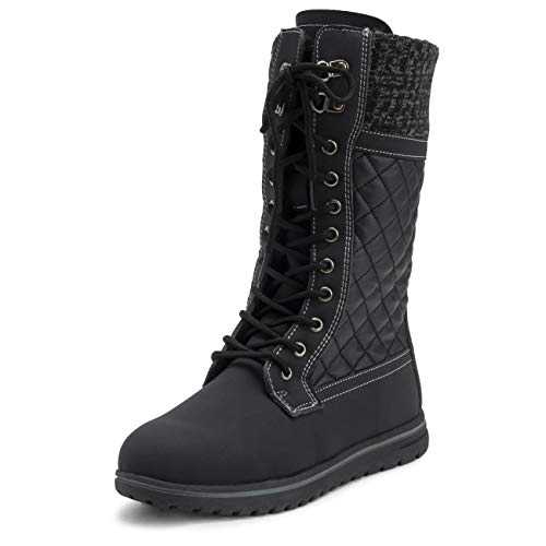 Polar Womens Thermal Warm Winter Snow Rain Waterproof Knee High Boots