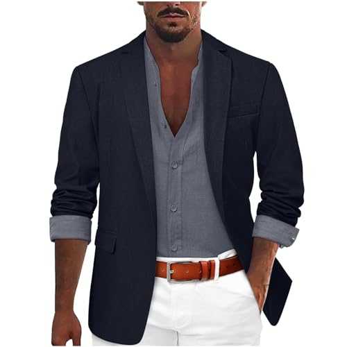 Mens Blazer Jacket - Mens Casual Jacket Mens Blazer Suit Jacket Smart Casual Slim Fit Corduroy Jackets Coat Lightweight Suit Blazers with Pockets Sports Blazers Mens Casual Jackets Suit Jacket