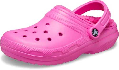 Unisex Classic Lined Clog, Electric Pink Electric Pink, 1 UK Men/ 2 UK Women