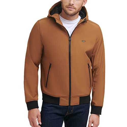 Levi's Men's Soft Shell Active Hoody Bomber Jacket