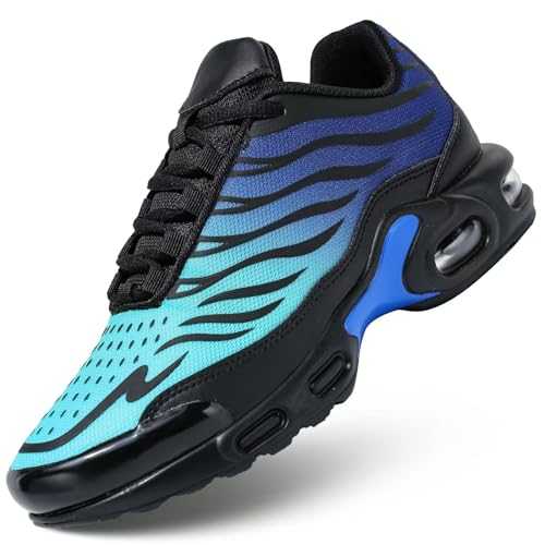 KEEZMZ Men's Running Shoes Air Low Top Sneakers for Fashion Tennis Sport Fitness Cross Trainers, Ventilated Insoles, Cushioning Sole, Comfortable Inner Lining