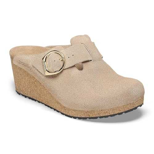 London Shearling Suede Leather Shoes