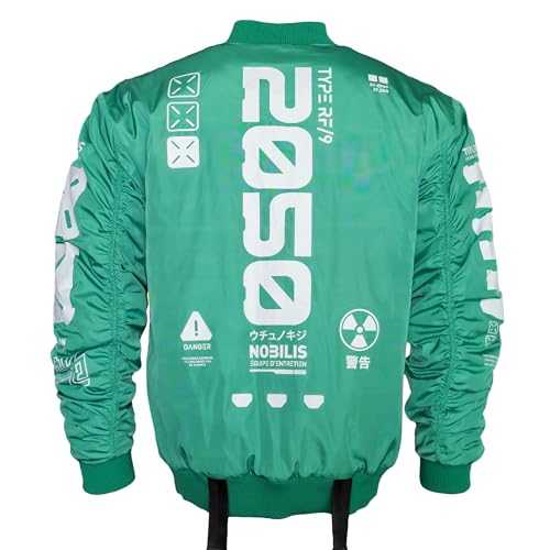 Fabric of the Universe Techwear Graphic Fashion Bomber Jacket