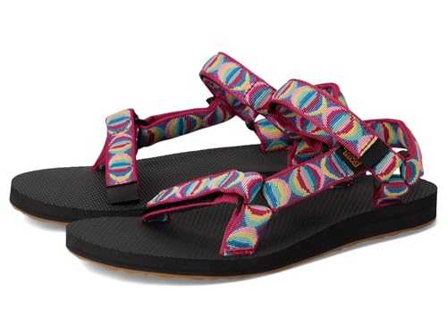 Women's Original Universal Sport Sandal, Burst Blue Tile, 3 UK