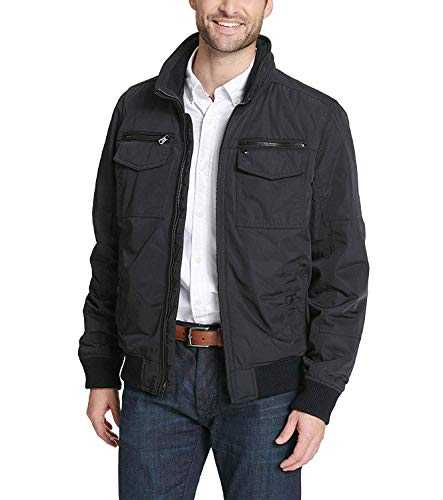 Tommy Hilfiger Men's Performance Bomber Jacket (Regular and Big & Tall Sizes) Windbreaker