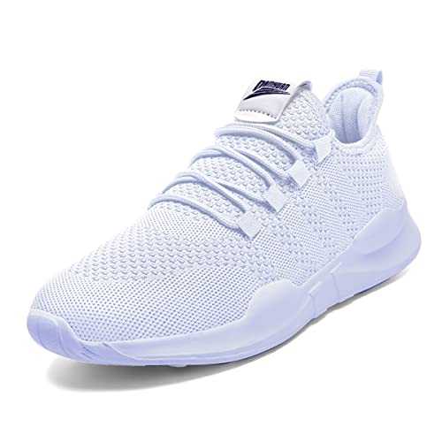 AZSDXS Men Running Trainers Lightweight Walking Shoes Fashion Breathable Jogging Athletic Sneakers Casual Breathable Gym Tennis Fitness Sport Outdoor Shoes