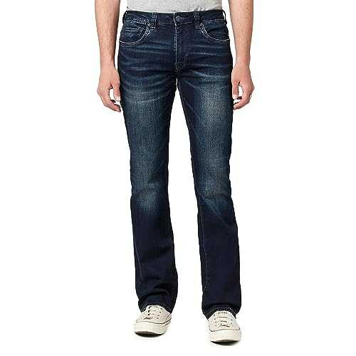 Buffalo David Bitton Men's Slim Boot King Denim Jeans