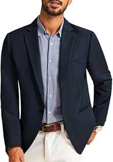 PJ PAUL JONES Mens Blazer Smart Casual Business Suit Jackets Sports Jackets One Buttons