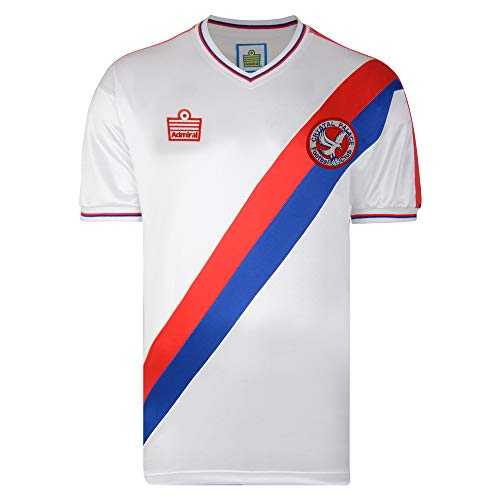 Score Draw Crystal Palace 1978 Admiral Retro Football Shirt