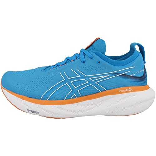 ASICS Nimbus 25 Road Running Shoe for Man Green Fluorescent