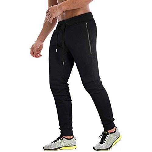 Tansozer Mens Joggers Bottoms Slim Fit