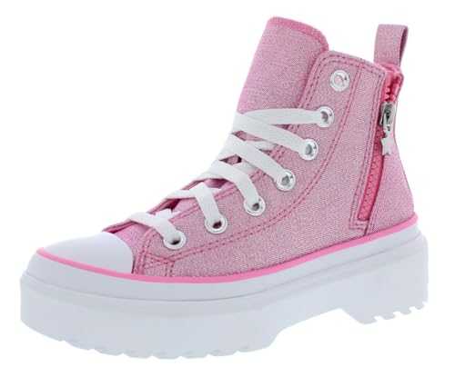 Boy's Chuck Taylor All Star Lugged Lift Platform Prism Glitter Sneaker