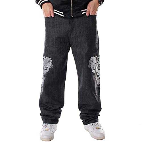 Mens Baggy Jeans for Men Women Y2k Skater Vintage Plain Pants 2023 Casual Wide Leg Jeans Loose Fit Denim Hip Hop Jeans