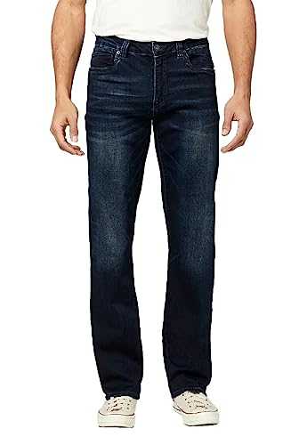 Buffalo David Bitton Men's Relaxed Straight Driven Jeans