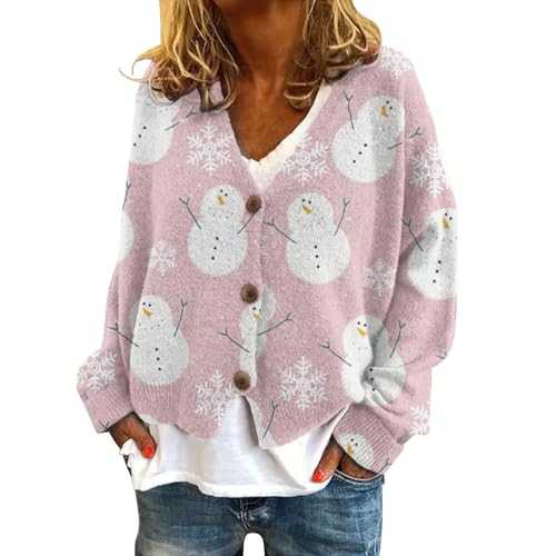 TEPTDirio Sleeveless Jumpers for Women UK Cable Knit Long Cardigan for Women Long Sleeve Tops V Neck Jumpers Solid Color Sweatshirts Baggy Knitted Jumper Ladies Sweaters Sale
