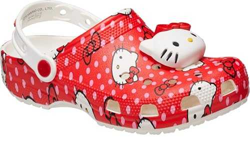 Hello Kitty Red Classic Clog Multi Size 5 UK Men/ 6 UK Women