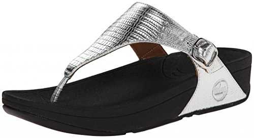 Women's Skinny Croc Flat Sandals