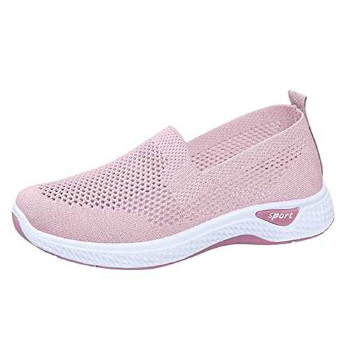 Running Shoes Women's Outdoor Casual Shoes with Non-Slip Sole Walking Flats Shoes Hands-Free Hiking Shoes Classic Walking Shoes Breathable Comfortable Summer Shoes Lightweight Trainers