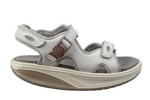 MBT Women's Kisumu 3S W Adjustable Sandal White Size: 9-9.5