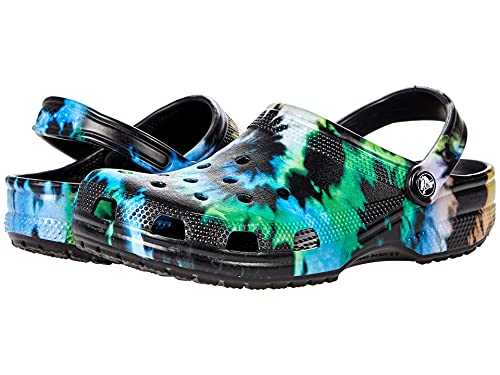 Unisex's Classic Tie-dye Graphic Clog
