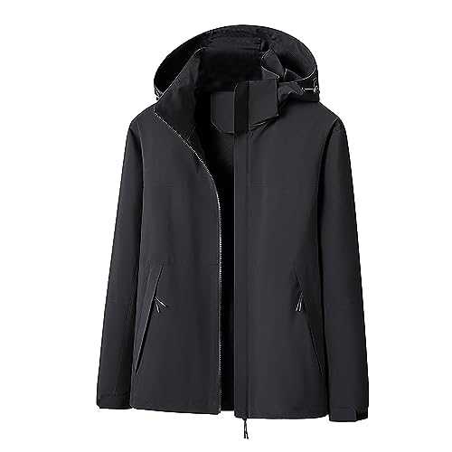 Womens Waterproof Jackets Plus Size Raincoats Long Sleeve Casual Hoodies Colorblock Hooded Rain Coats with Pockets Casual Loose Windproof Windbreak Outdoor Lightweight Jacket