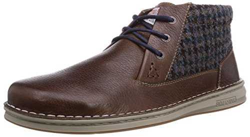 Men's Memphis High Derby, Brown Dark Brown, 7.5 UK