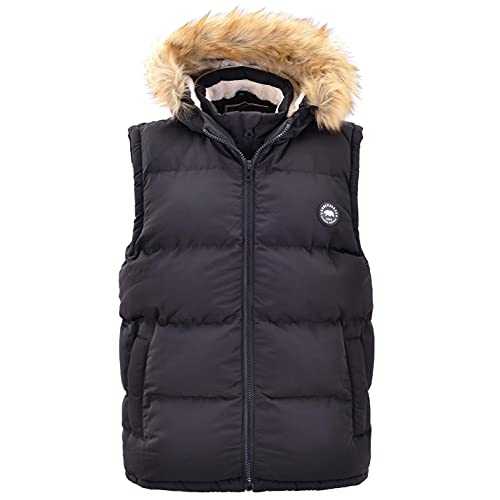 Soul Cal Mens 2 Zip Gilet Outerwear Top