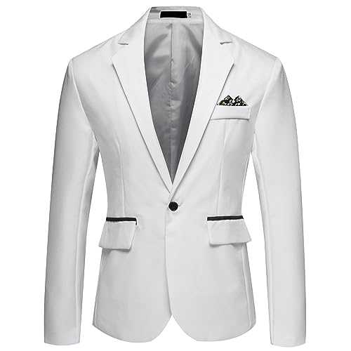 iTNHFP Men's Sports Coats, Casual Blazer Jackets Fashionable Casual Blazer for Men UK v Neck Classic Work Men's Blazers