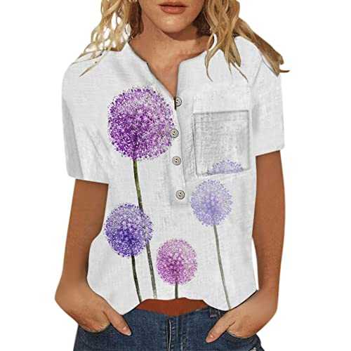 Women's Blouses & Shirts, Graphic T Shirt Ugly Shirt Casual Short Sleeve T-Shirt Ladies Tops V Neck Swing T-Shirts Camisole Tops for Women