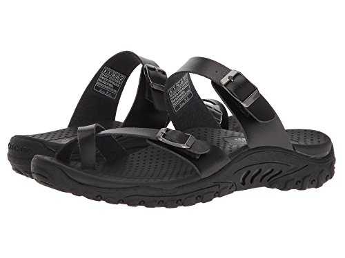 Women's Reggae-carribean-Double Buckle Toe Thong Slide Sandal