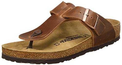 Tongs Medina Cuir Gras Antique Brown, Men’s Sandal, Antique Brown, 9.5 UK (44 EU)
