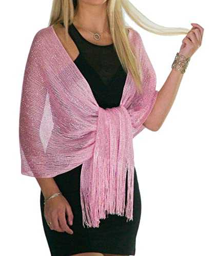 ShineGlitz Shawls and Wraps for Evening Dresses, Womens Shawls and Wraps, Dressy Shawls and Wraps for Evening Wear