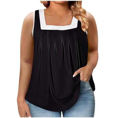 Womens Tank Tops Women Tops Off The Shoulder Tops Pinted Sleeveless T-Shirt Loose Top Womens Tank Tops Casual Camisole Summer Y2K Going Out Tops Crop Tops Athletic Sports Shirts